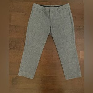 Banana Republic 6P Sloan light blue gray trousers